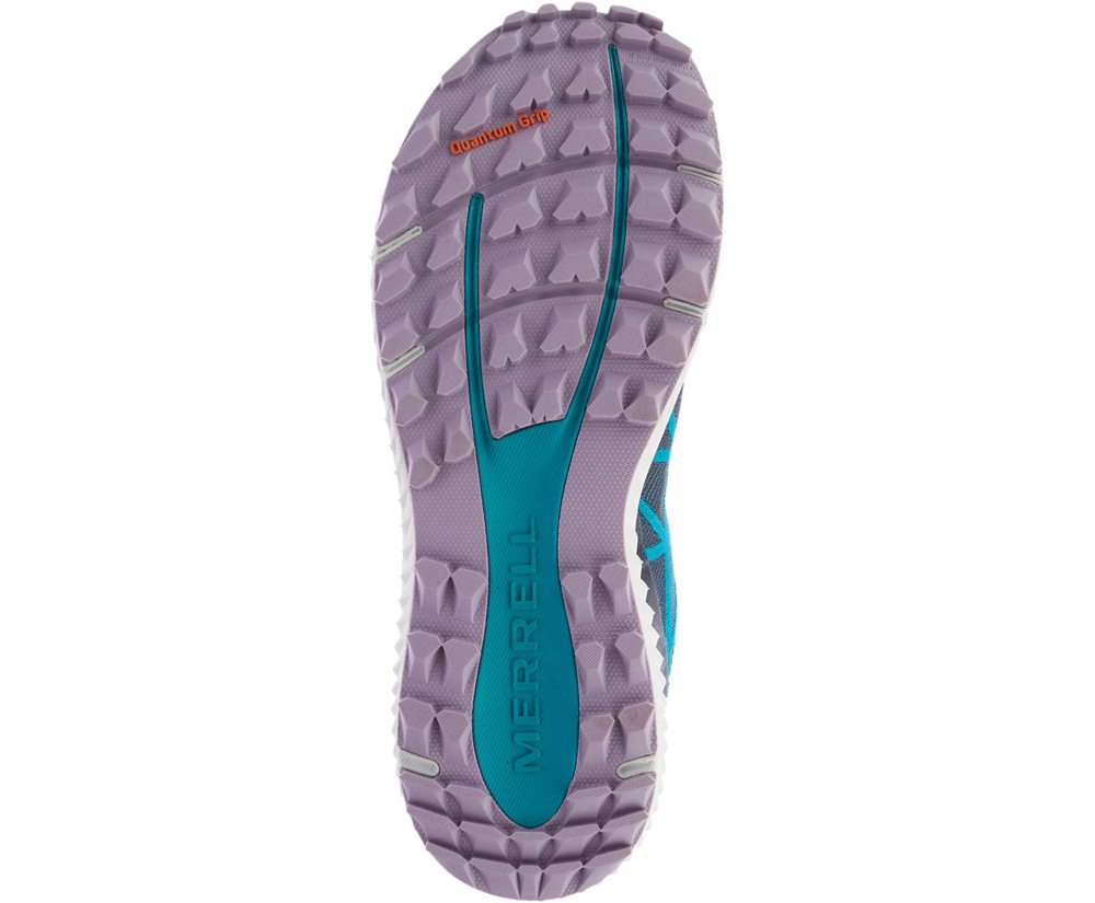 Merrell Sneakers Blue - Agility Synthesis 2 - Womens 31XNHGDOK